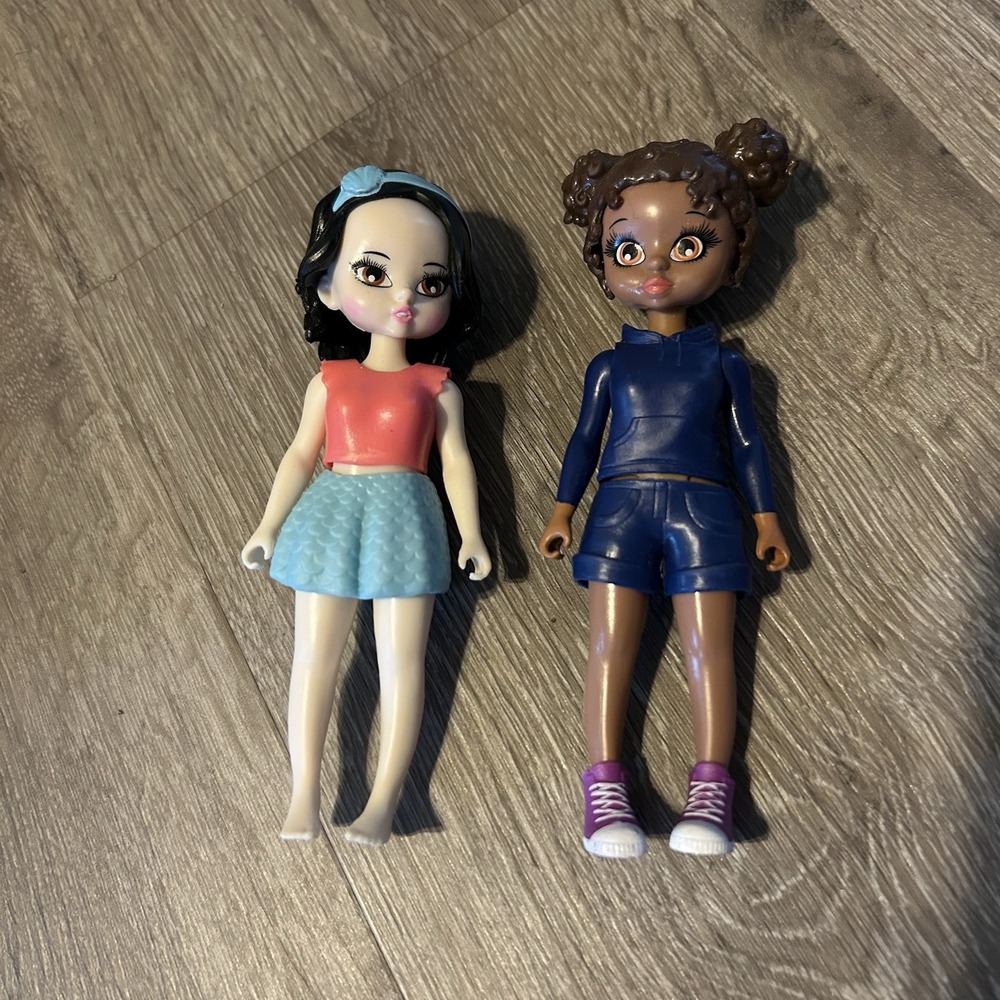 collectible Friends Forever Club Action Figures DOLLS 5" TALL lot of 2